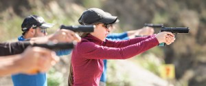 Young,People,On,Tactical,Gun,Training,Classes.,Shooting,And,Weapons.